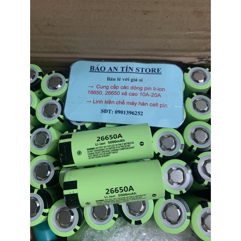 Pin 26650-5000mAh
