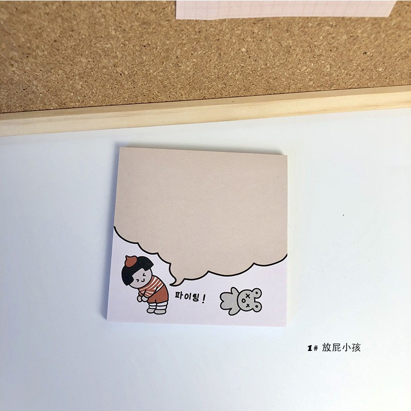Set 50 tờ giấy ghi chú dễ thương