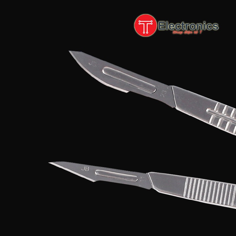 Dao Cắt Mạch-Sửa Chữa Điện Thoại Kèm 10 Lưỡi Thay Thế