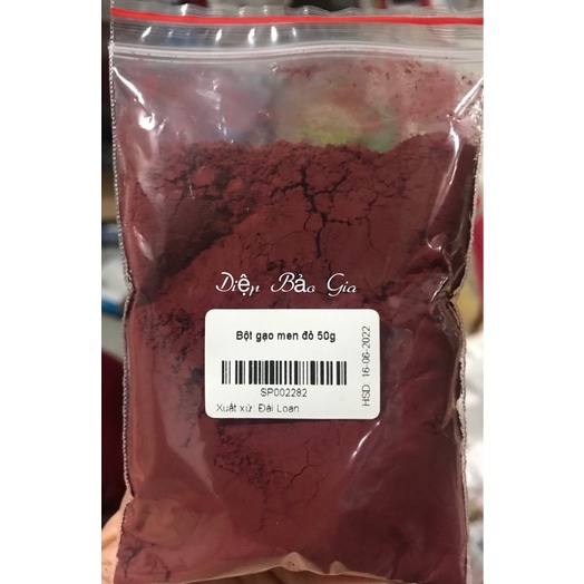 Bột gạo men đỏ 100g