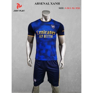 Bộ đồ đá bóng Arsenal sân khách 2020 2021