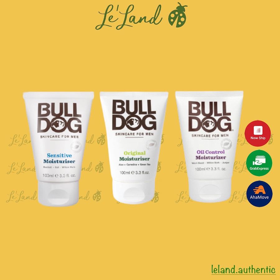 Bill US - Kem dưỡng ẩm dành cho nam giới Bulldog Moisturiser