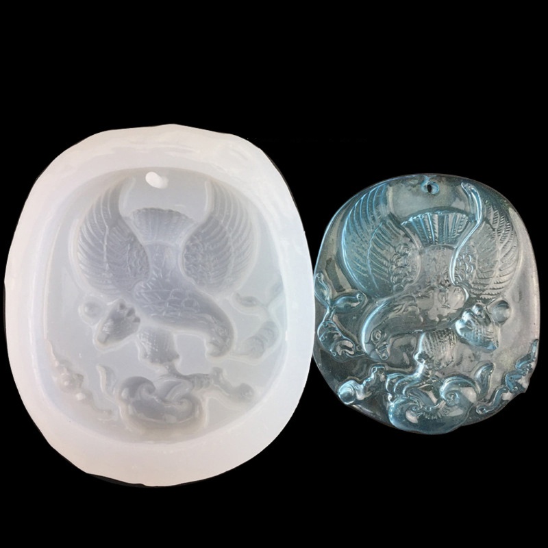 Khuôn Silicone Đúc Resin 10 Kiểu Dáng Khác Nhau Dùng Làm Trang Sức DIY