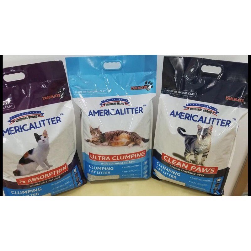 Cát vệ sinh cho mèo American Litter 10l