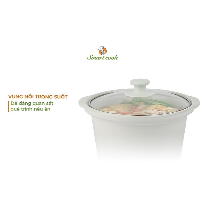 NỒI NẤU CHẬM SMARTCOOK SCS-3912 quà tặng sữa GLICO