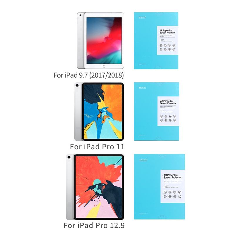 Miếng dán bảo vệ màn hình NILLKIN kết cấu giấy vẽ thích hợp cho iPad Pro 12.9 2018/ 11 2020/ 9.7 2017 2018