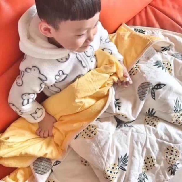 Chăn đũi cho bé mùa hè thu, chăn trẻ em mỏng mát đắp hè thu - Chăn Đũi Cho Bé.