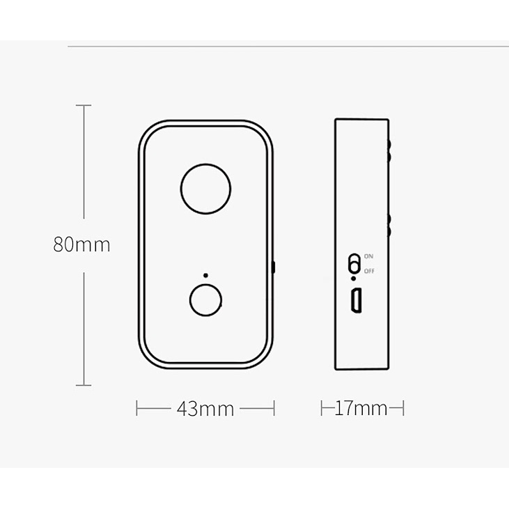 Máy Dò Camera Xiaomi Đa Năng Hồng Ngoại Có Báo Động Chống Quay Lén Và Chống Trộm Thiết Kế Mini Tiện Dụng Trong Khách Sạn