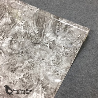 Decal đá hoa cương màu xám đen - giấy dán tường dán bàn tủ có sẵn keo ( khổ 1,2m )