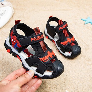 Sandal giọ bé trai size 26-36 siêu nhân nhện siêu hót