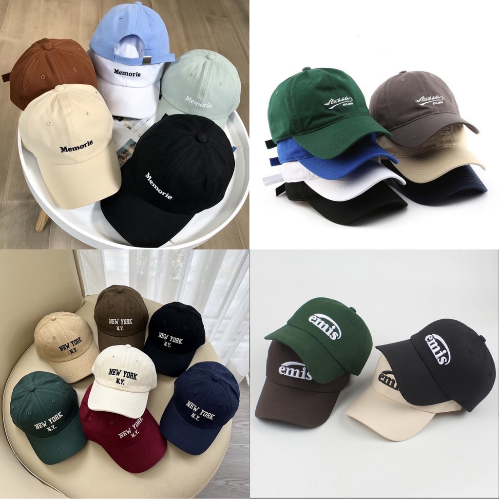 Mũ lưỡi trai thêu chữ Nón Kết phong cách Ulzzang form unisex nam nữ