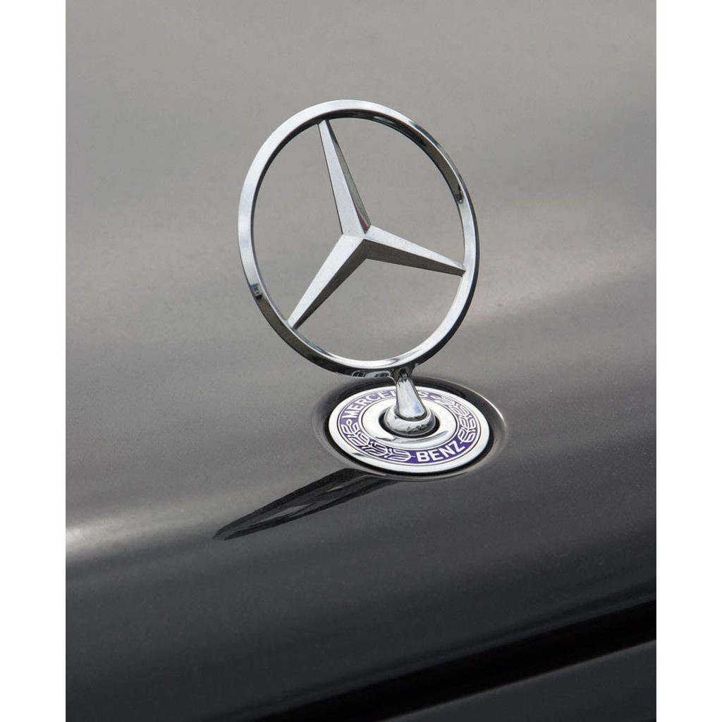 Logo Mercedes Gắn Trang Trí Nắp Capo Cao Cấp