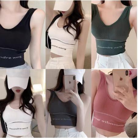 Áo bra gym yoga bra thể thao dáng crotop hàng xịn giá rẻ frê size từ 40-58kg