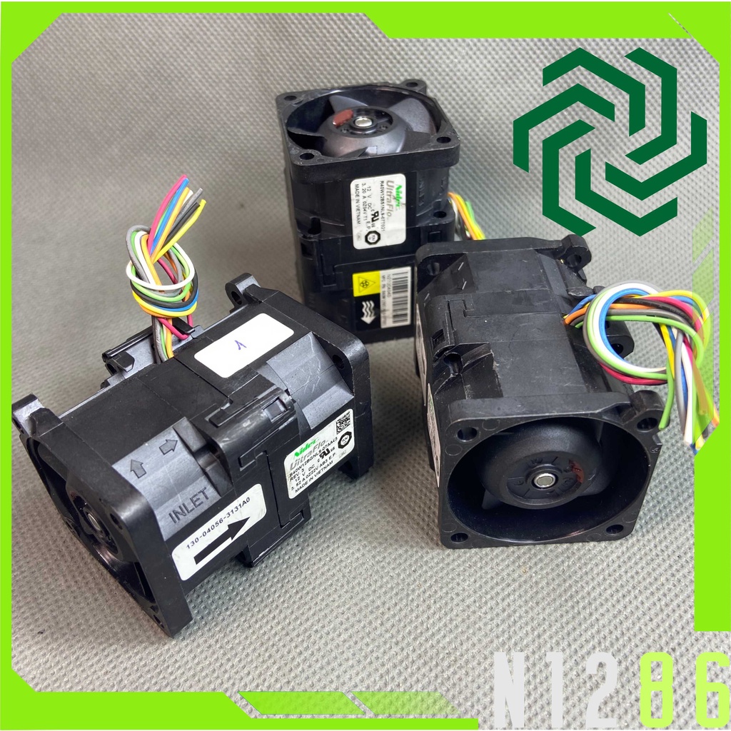 Quạt hỏa tiễn NIDEC ULTRAFLO - 4 cm,12V 3.11A / 3.2A / 3.5A ghép Stacking. siêu mạnh