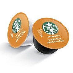 Combo 3 hộp 12 viên nén cafe Starbucks Caramel Macchiato pha máy Dolce Gusto DATE 09/2024