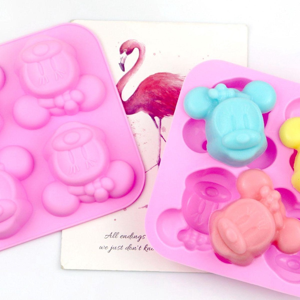 Khuôn Làm Bánh Hình Hoạt Hình 3D DIY