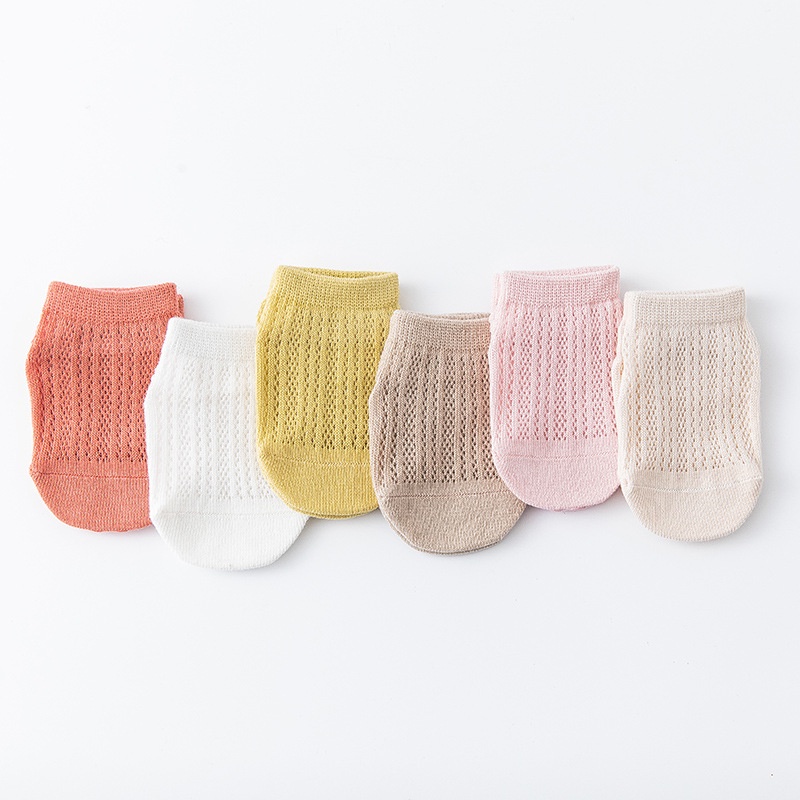 Vớ Mỏng Mùa Hè Thoáng Khí Mát Mẻ Cho Bé Sơ Sinh