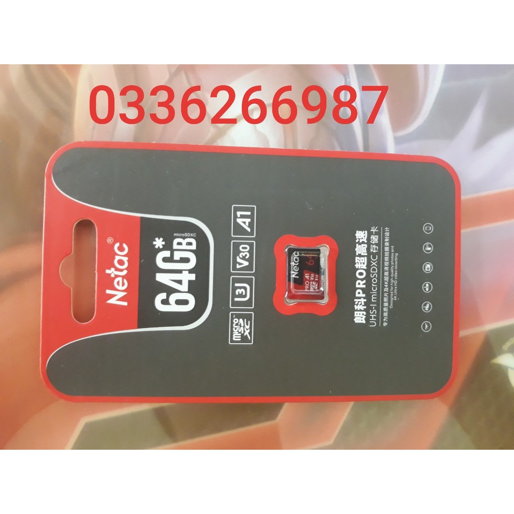 Thẻ nhớ Netac 64gb chính hãng bảo hành 36 tháng - Thẻ nhớ Netac 64gb | BigBuy360 - bigbuy360.vn