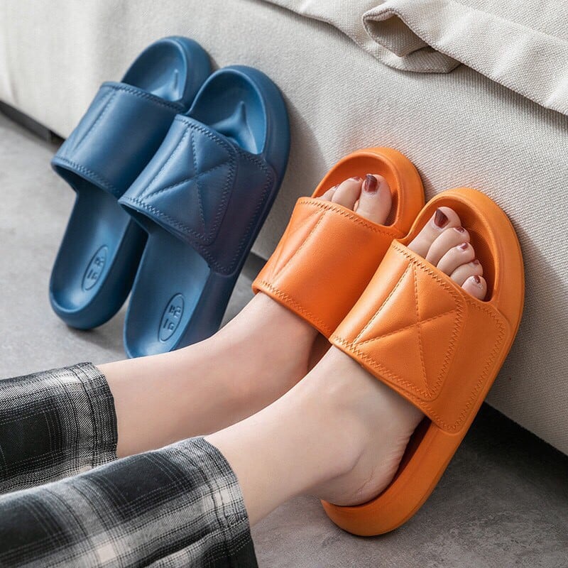 🔥HÀNG CAO CẤP🔥Dép bánh mì quai ngang unisex nam nữ chất liệu EVA siêu êm, siêu nhẹ