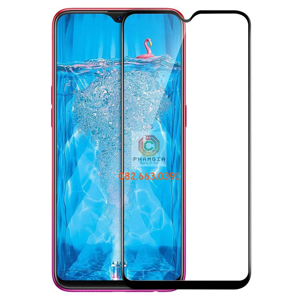 Kính cường lực Oppo Realme U1 full màn hình 9H bền chuẩn