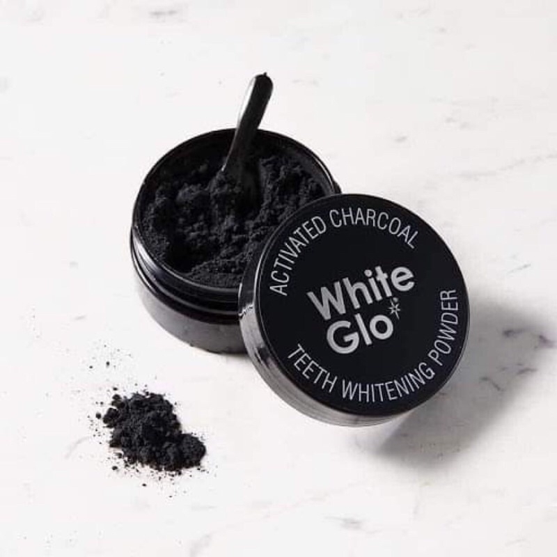 Bột trăng răng white glo Úc đủ bill