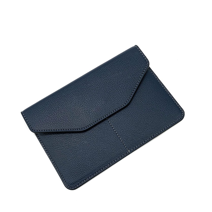 Ví đựng giấy tờ xe ô tô mẫu trơn 02 - màu navy