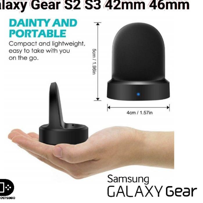 Giảm Giá Nóng (LR 027)|Đế Sạc Cho Đồng Hồ Samsung Galaxy Gear Sport S2 S3 S4 42mm 46mm