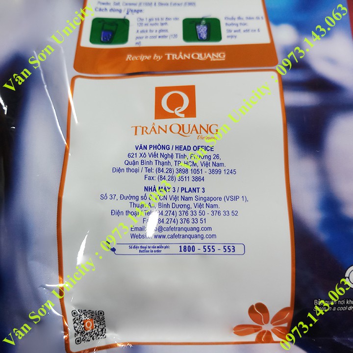 03 bịch trà Bí Đao Trần Quang 336g (24 gói dài * 14g)