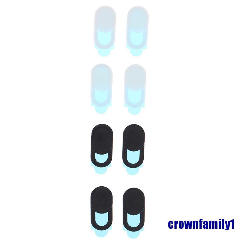 (crownfamily1) 8PCS Webcam Cover Slider Camera Shield Privacy Protect Sticker for Laptop