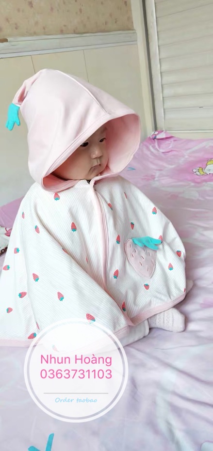 Áo choàng , áo chống nắng cho bé gái