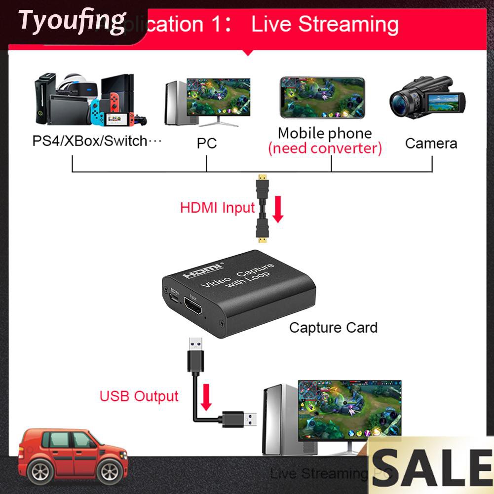 Card Ghi Hình 1080p 4k Hdmi Usb 2.0