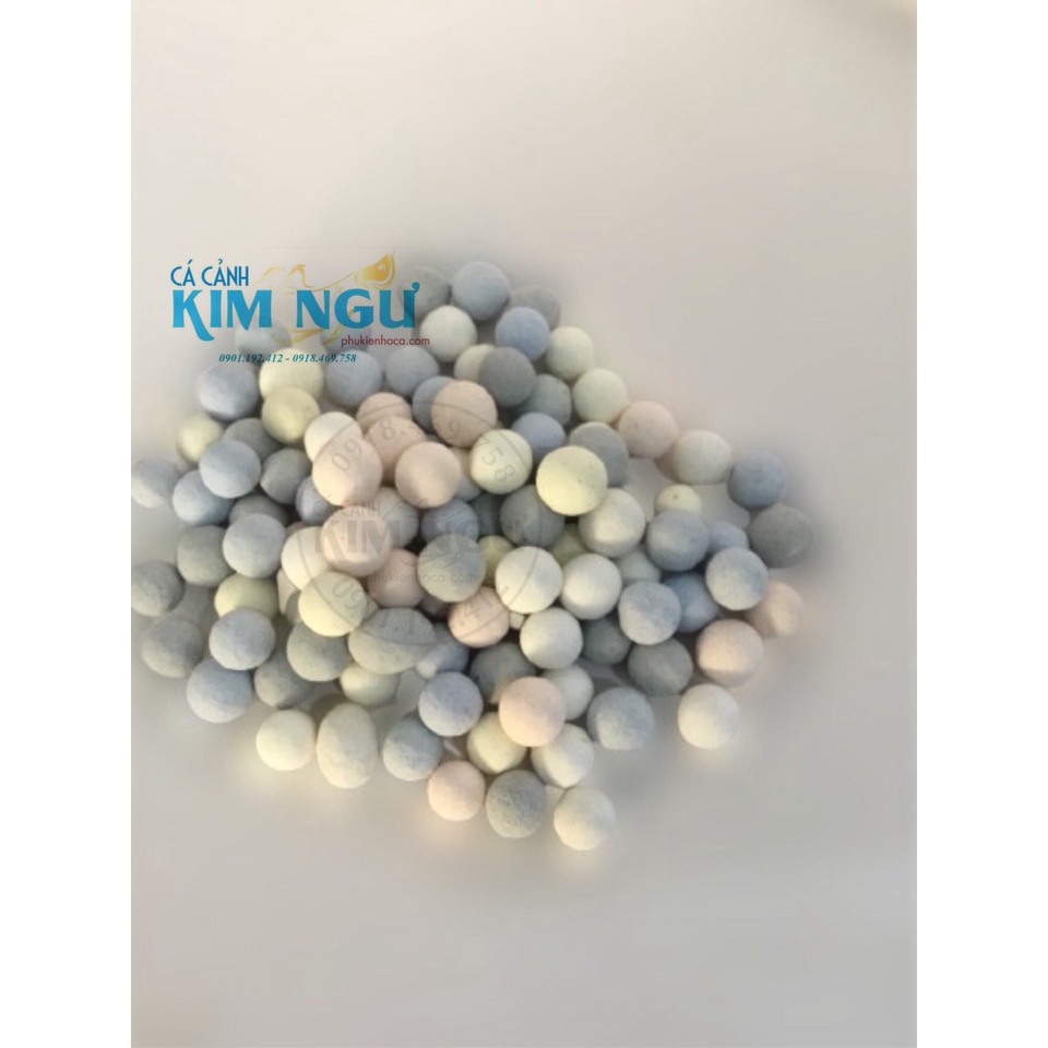 Sứ Viên Bi Subtrate Nhiều Màu Lọc Nước Hồ Cá 500gr