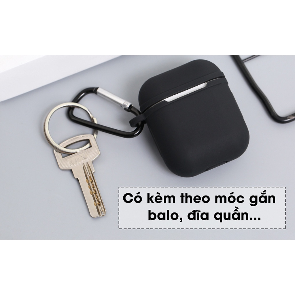 Case (Vỏ Ốp) Tai Nghe Bluetooth i12, Inpods i12 Vỏ Nhám Đen Cao Cấp