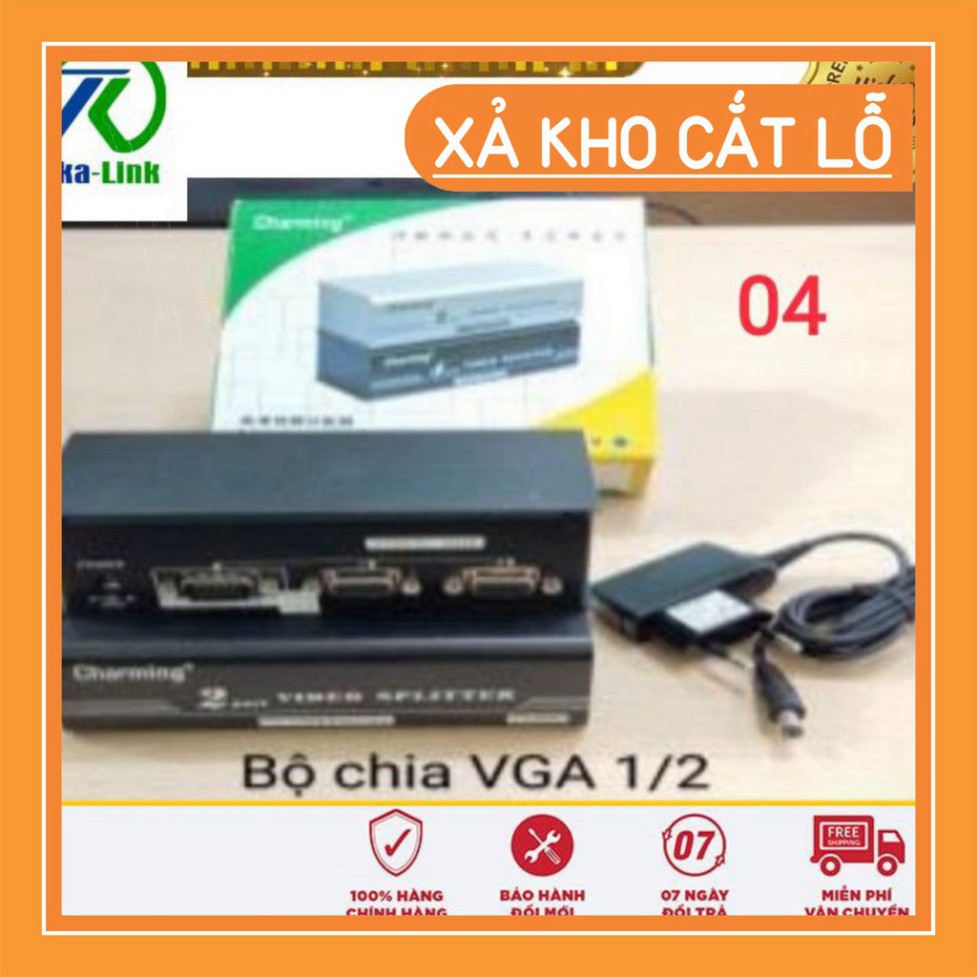 Bộ Hub Chia VGA (Xả Kho) Bộ Hub Chia VGA 1 ra 2