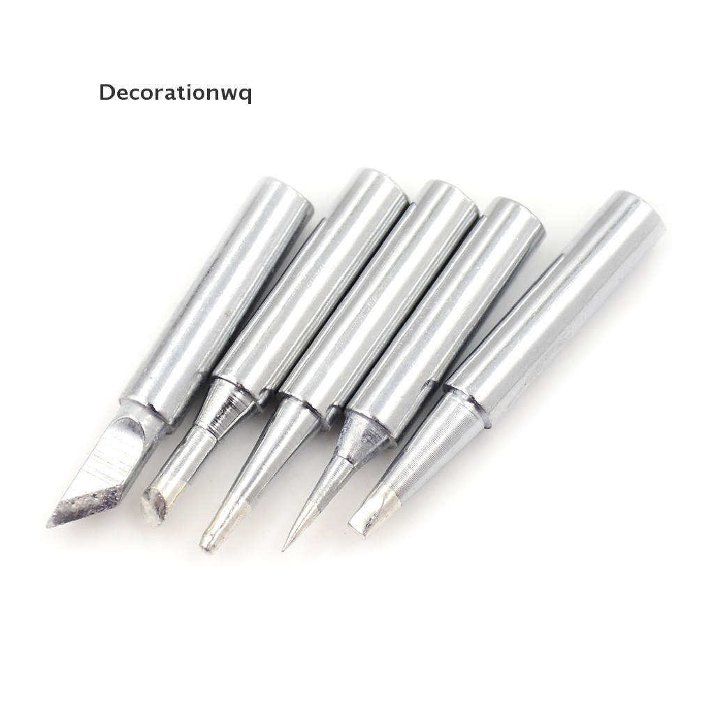 Set 5 đầu mỏ hàn điện 936 bằng đồng thau chuyên dụng