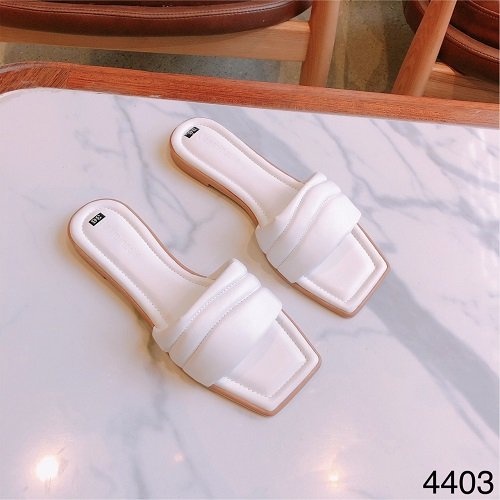 Dép Nữ Đế Kếp Cao Cấp CHIMOKA Đế Thiết Kế Chống Trượt Quai Ngang Rập Độc Đáo Chất Liệu Siêu Êm Và Mềm Mại 4403