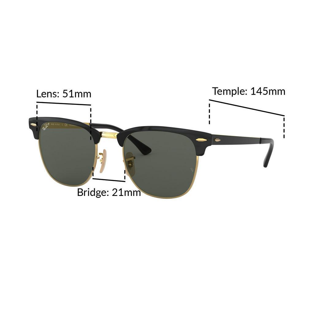 Mắt Kính RAY-BAN CLUBMASTER METAL - RB3716 187/58 - Kính mát
