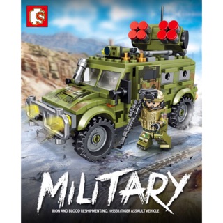 🔥🔥 Lắp Ráp 105531 Xe Quân Sự Tên Lửa 🔥🔥 Ảnh thật