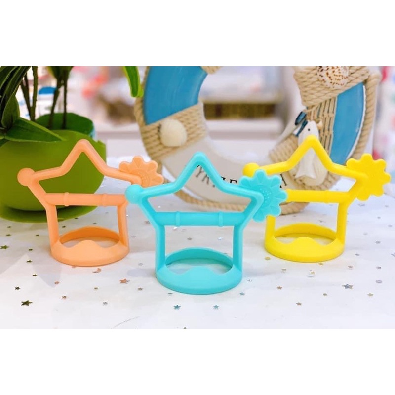 Gặm Nướu Kichilachi Hình Sao Cho Bé Từ 3 Tháng