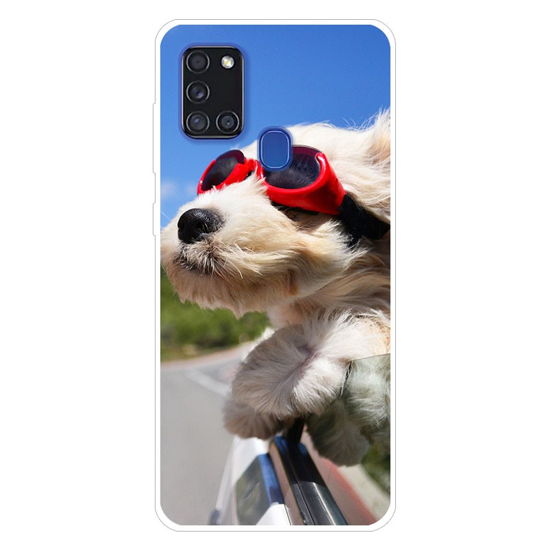 Ốp Điện Thoại TPU Dẻo Họa Tiết Độc Đáo Thời Trang Cho Samsung Galaxy A21S Samsung A21S A 21S