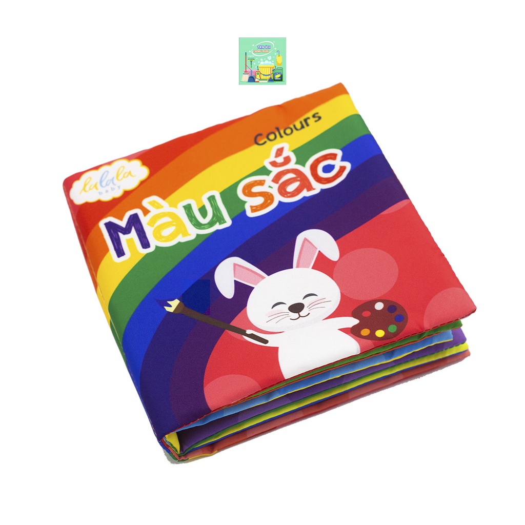 Sách vải Lalala baby, kích thích đa giác quan: My very first book, Cuốn sách đầu tiên của bé - BB11