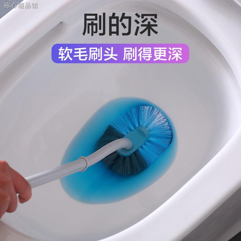 Bàn Chải Vệ Sinh Toilet Hai Mặt Cán Dài Phong Cách Nhật Bản