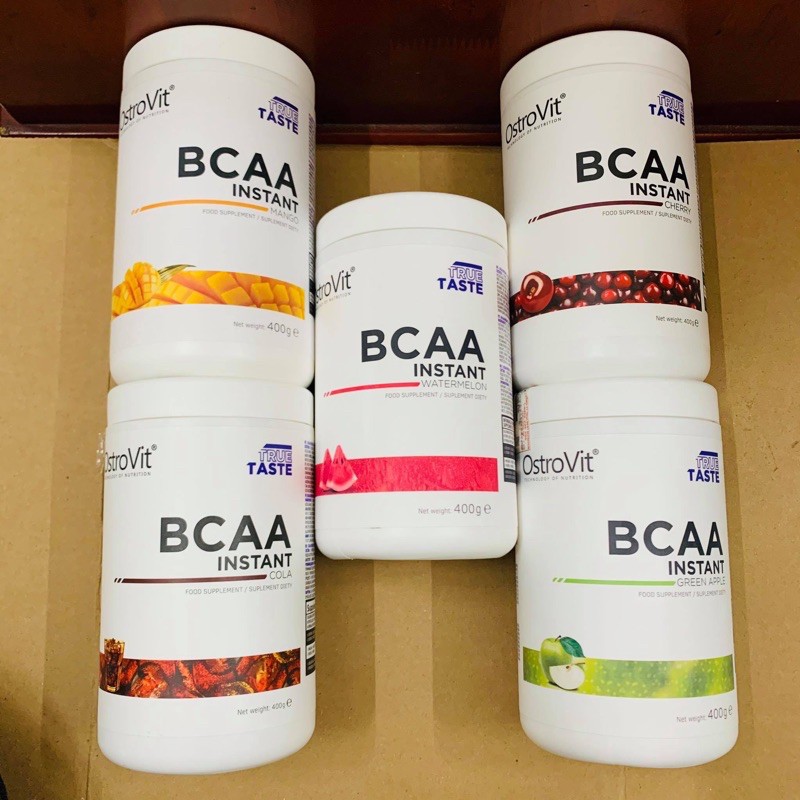Ostrovit BCAA Instant 400g  - Phục Hồi Cơ, Chống Mất Cơ, Chống Nhức Mỏi Cơ, Phát Triển Cơ Bắp