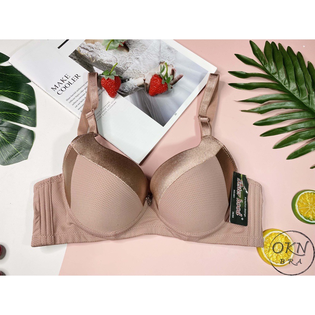 Áo Lót Bigsize Thái Lan Sisterhood 991 - Áo ngực cúp C mút mỏng mã 991