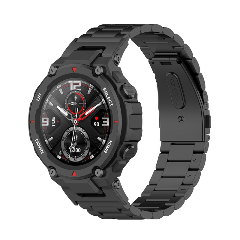 Dây Đeo Thay Thế Bằng Thép Không Gỉ Cho Amazfit T-Rex / Amazfit T-Rex Pro