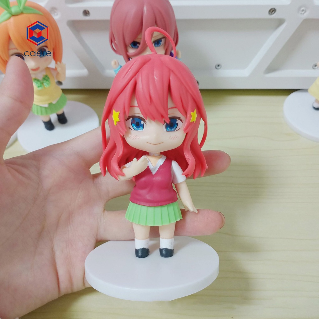 Mô hình búp bê Nakano Ichika Nino Yotsuba Itsuki bằng nhựa PVC trang trí nhiều màu sắc