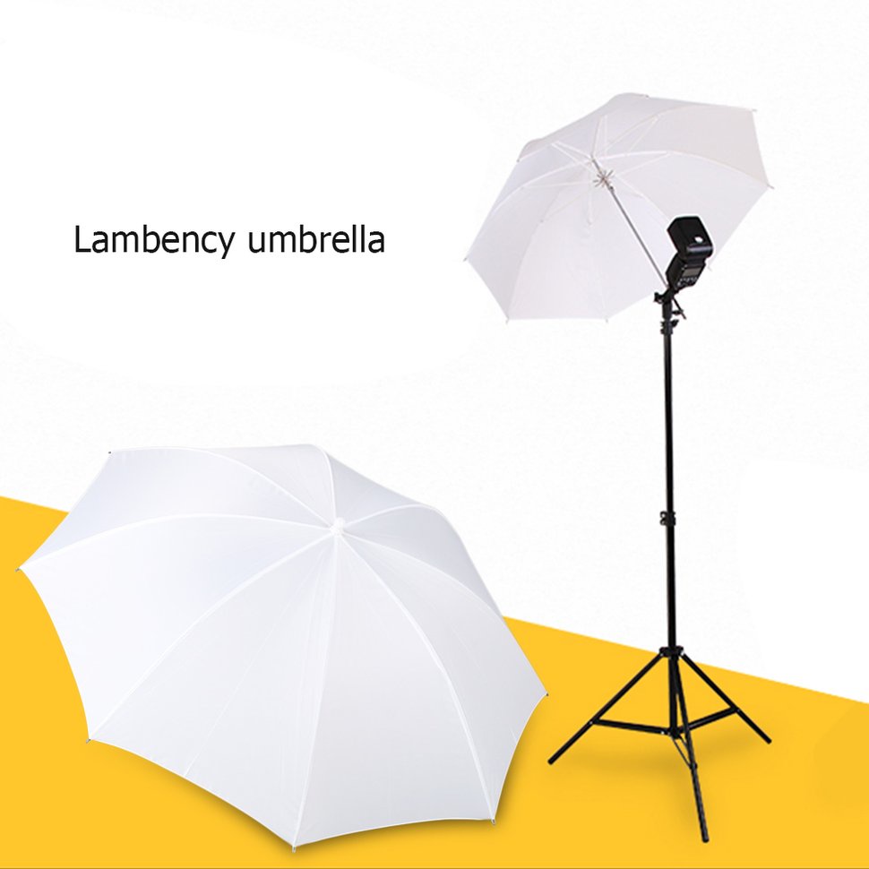 【SUN】33 Inch Photography Pro Studio Reflector Translucent White Diffuser Umbrella