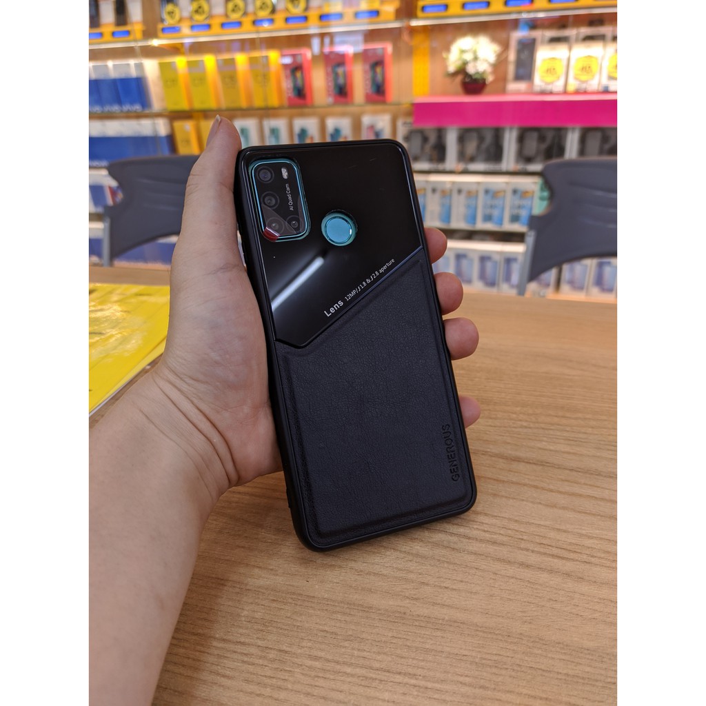 Ốp Generous Bphone A40 A50 A60 Vsmart Star 5 Live 4 Joy 3 Aris pro Joy 4 kính da