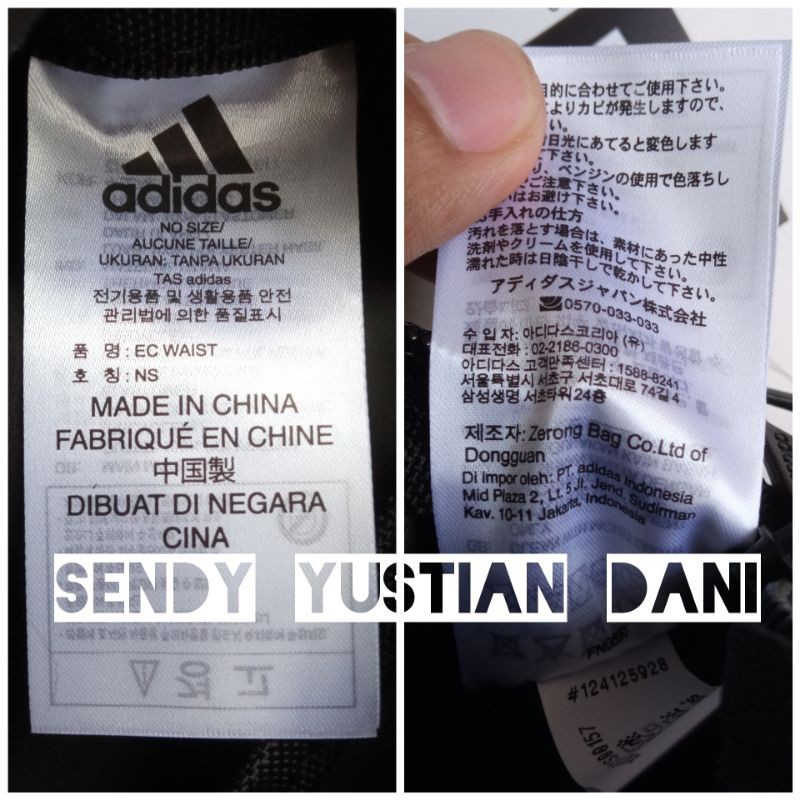 Túi Đeo Hông Adidas Ec Fn0890 Chính Hãng