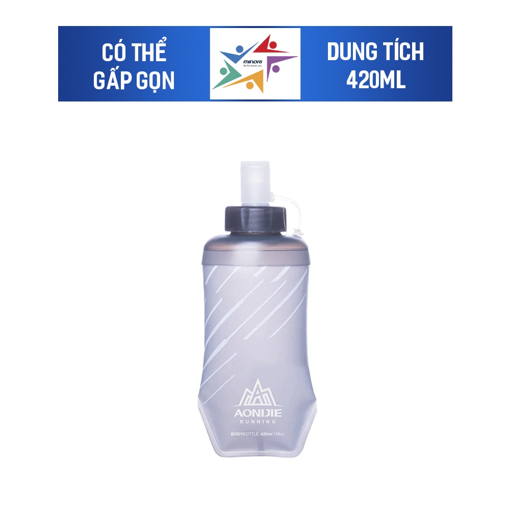 Bình Nước Mềm Có Nắp Aonijie SD23 170ml-420ml